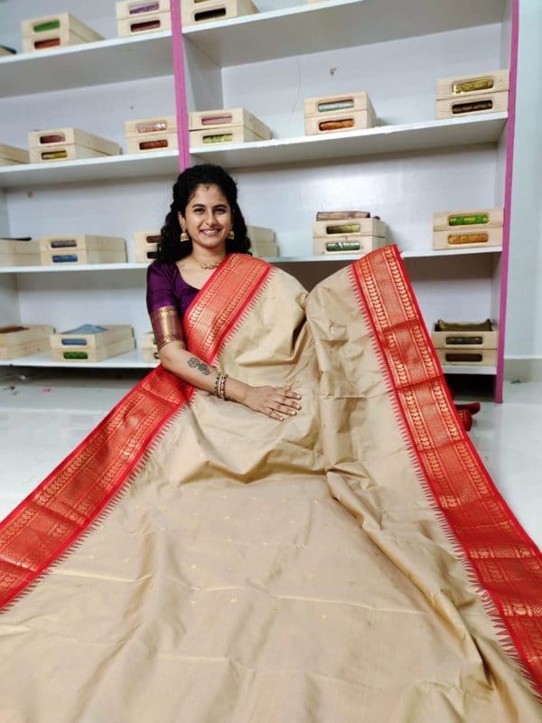 premium gadwal silk saree