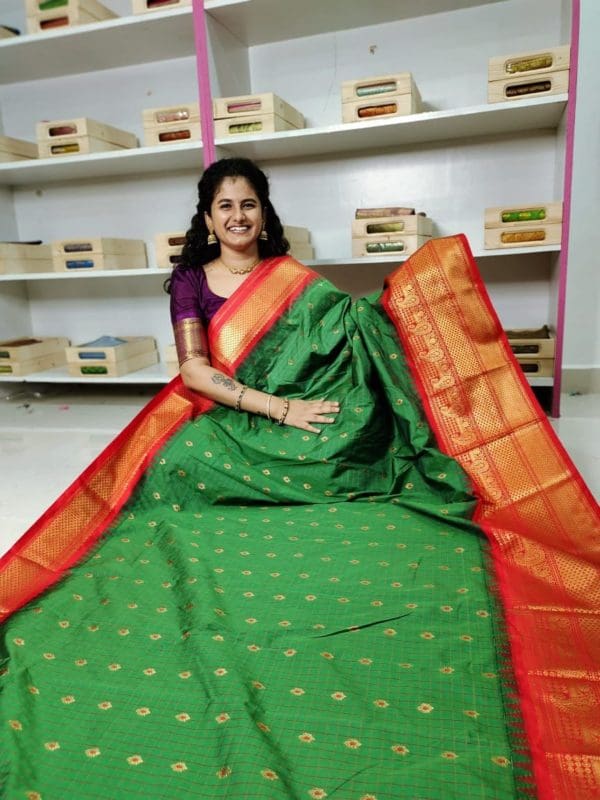 premium gadwal silk saree
