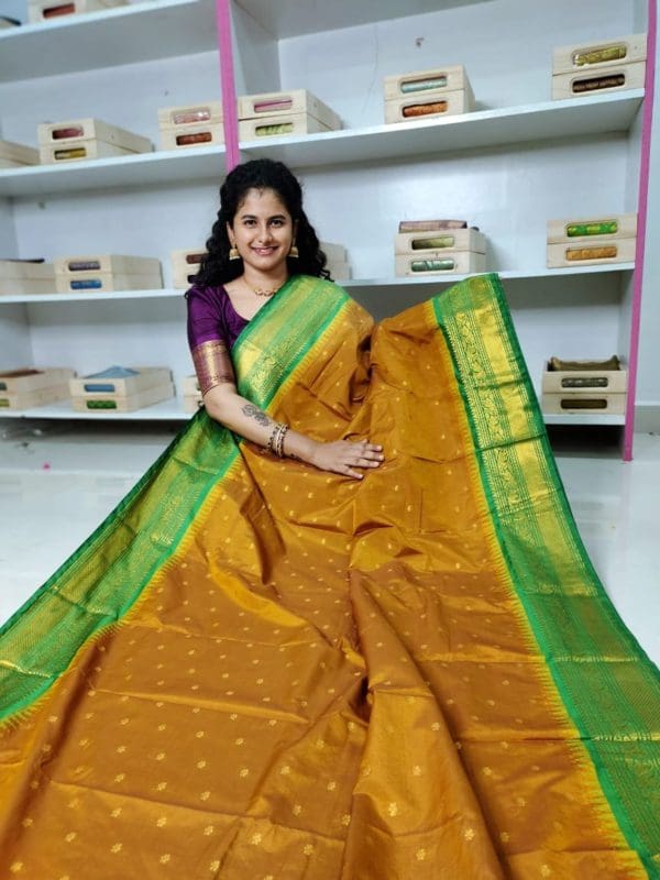 premium gadwal silk saree