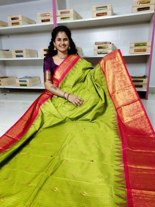premium gadwal silk saree