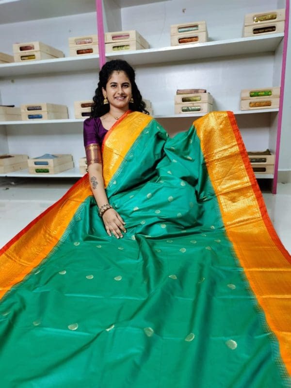 premium gadwal silk saree
