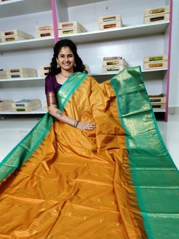 premium gadwal silk saree