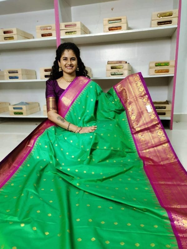 premium gadwal silk saree
