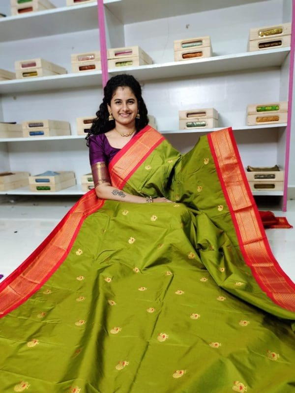 premium gadwal silk saree