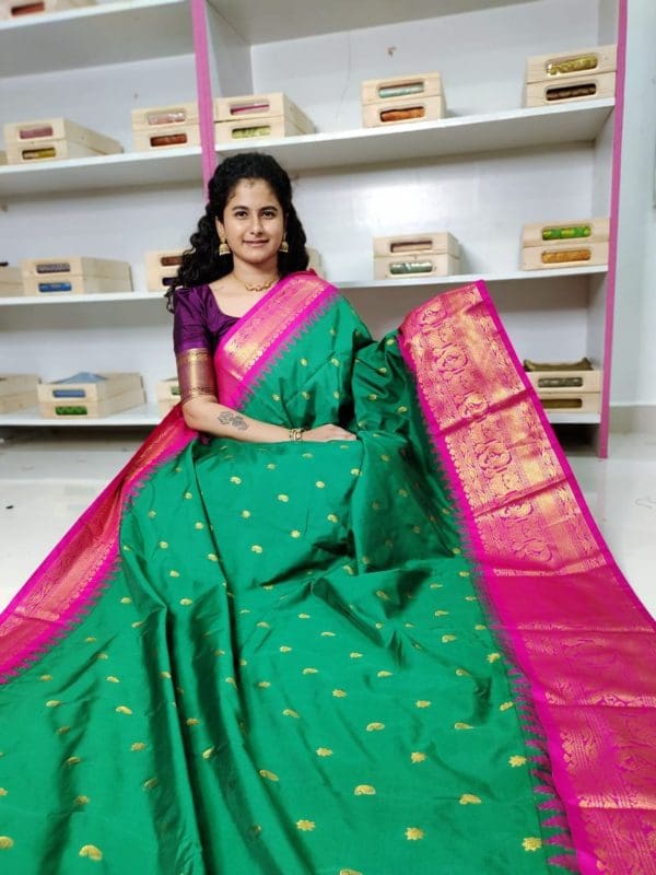 premium gadwal silk saree