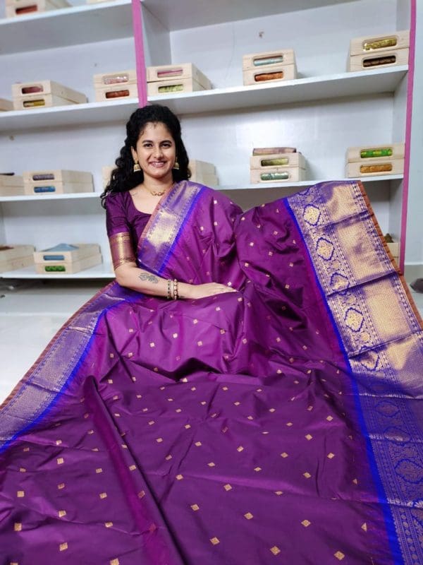 Premium gadwal silk saree