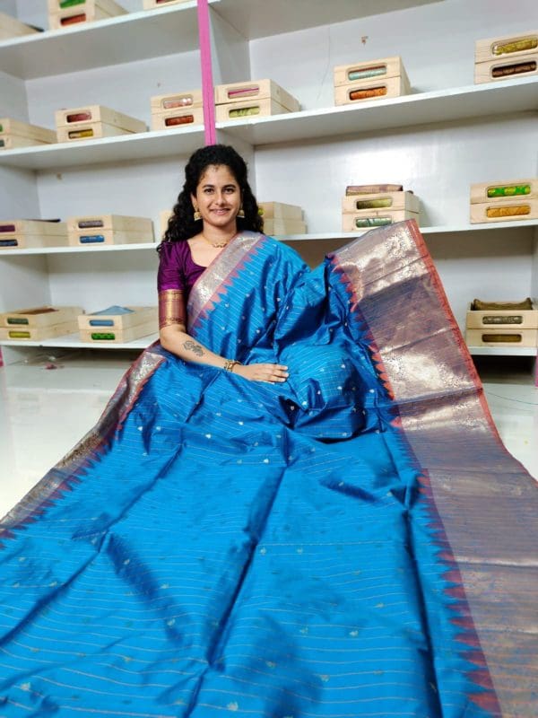Gadwal silk saree