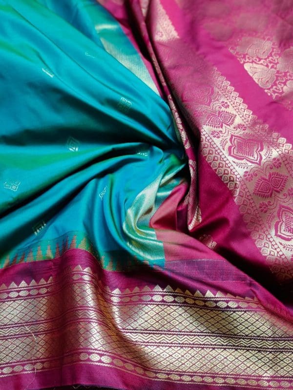 50% gadwal silk saree