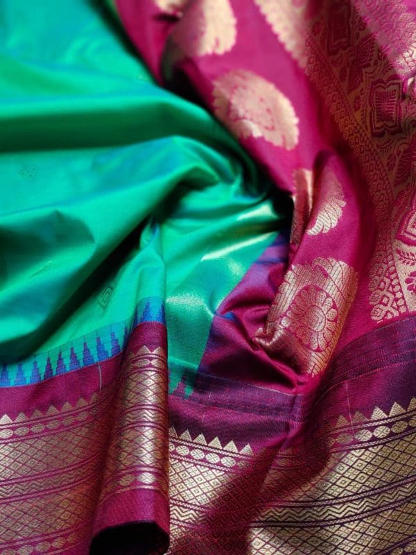 50% gadwal silk saree