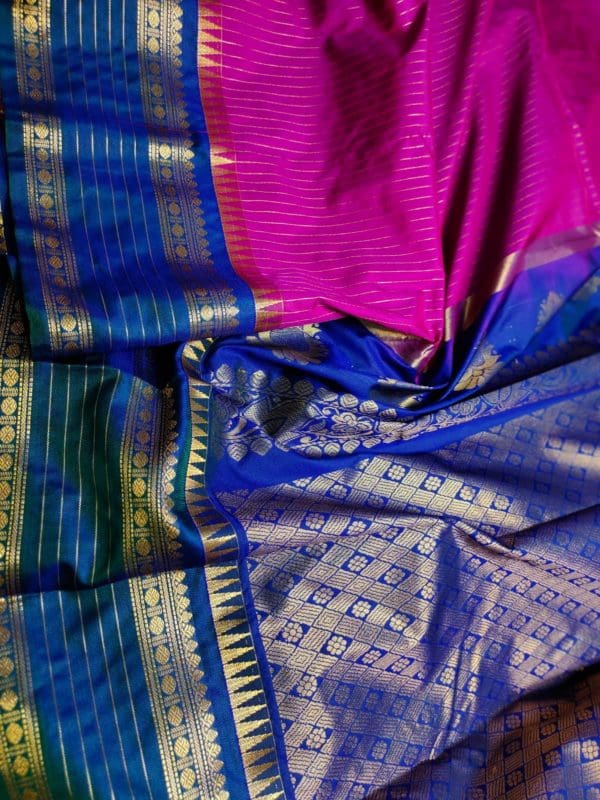 50% gadwal silk saree