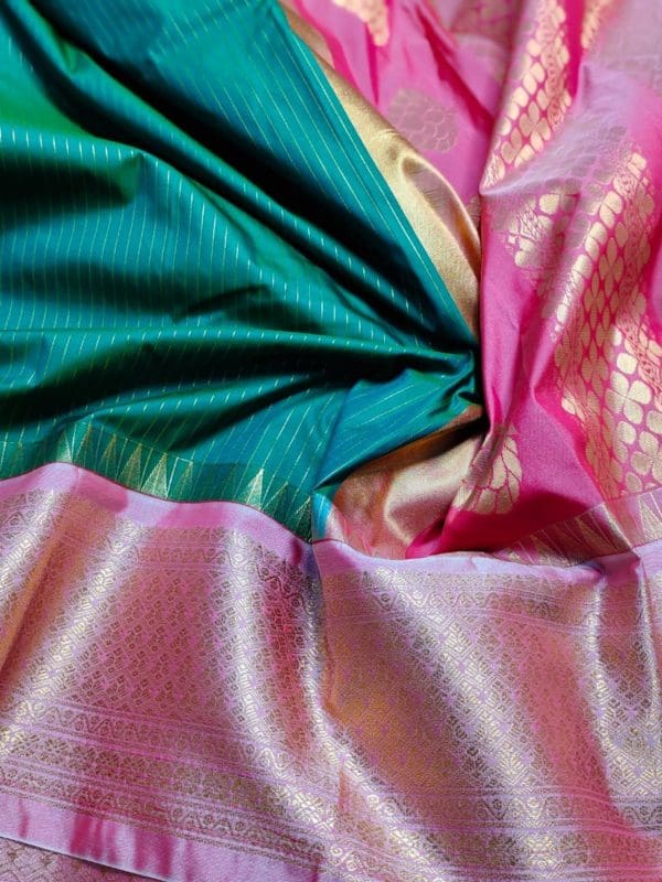 50% gadwal silk saree