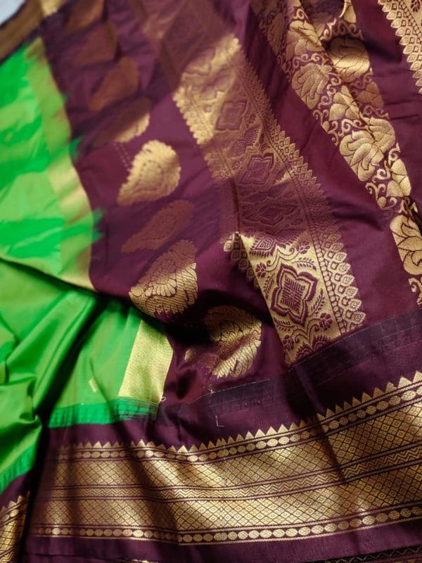 50% gadwal silk saree