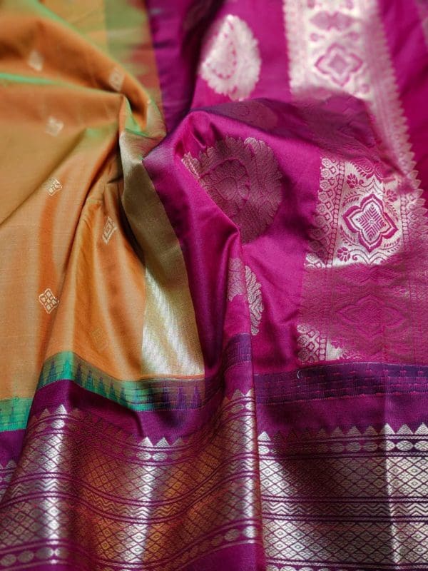 50% gadwal silk saree
