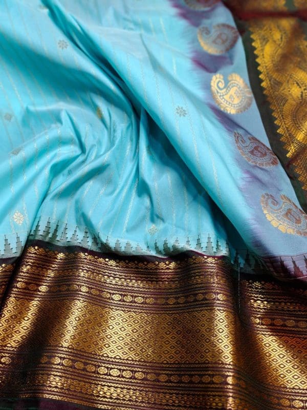 50% gadwal silk saree
