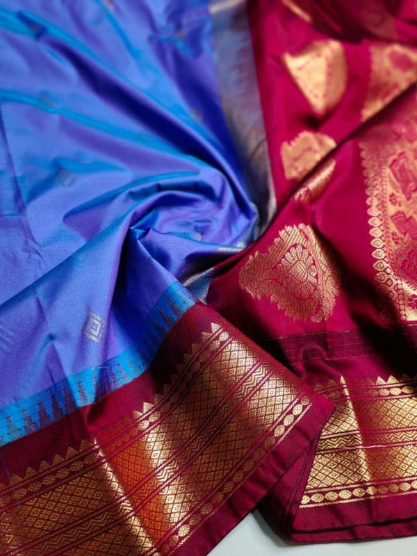 50% gadwal silk saree