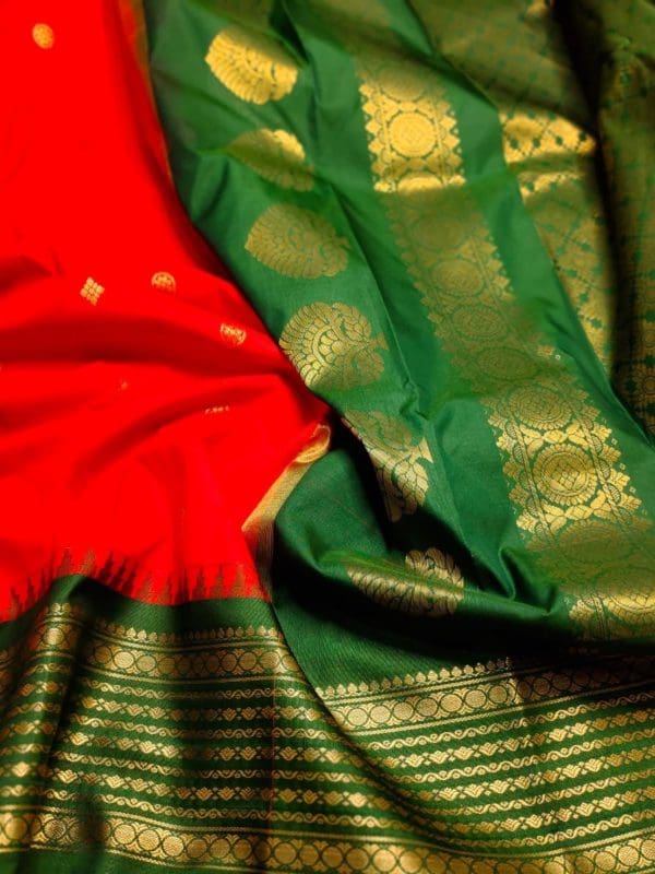 50% gadwal silk saree