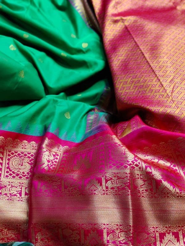 50% gadwal silk saree