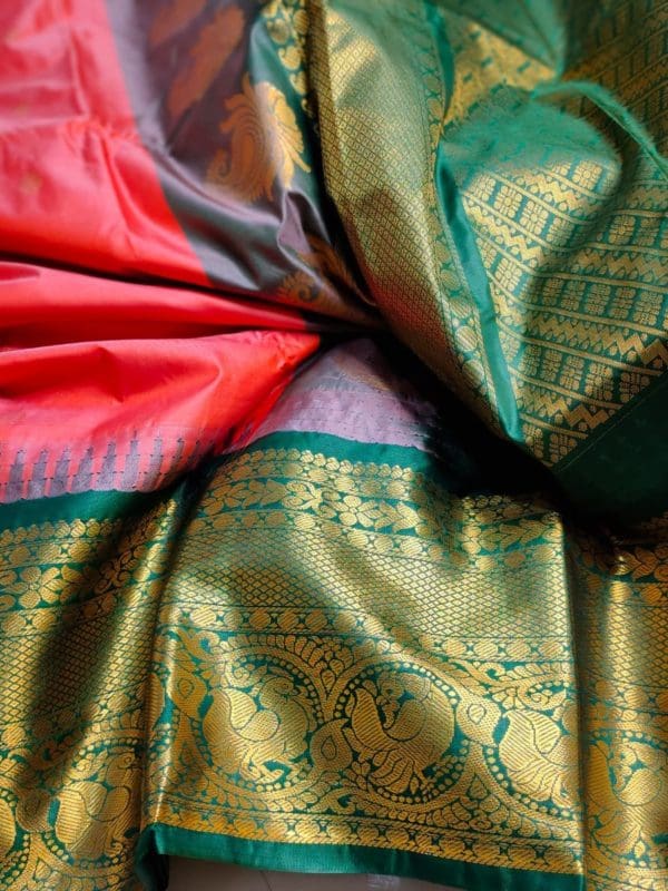 50% gadwal silk saree