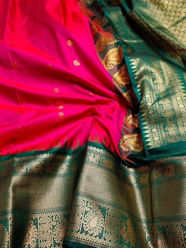 50% gadwal silk saree