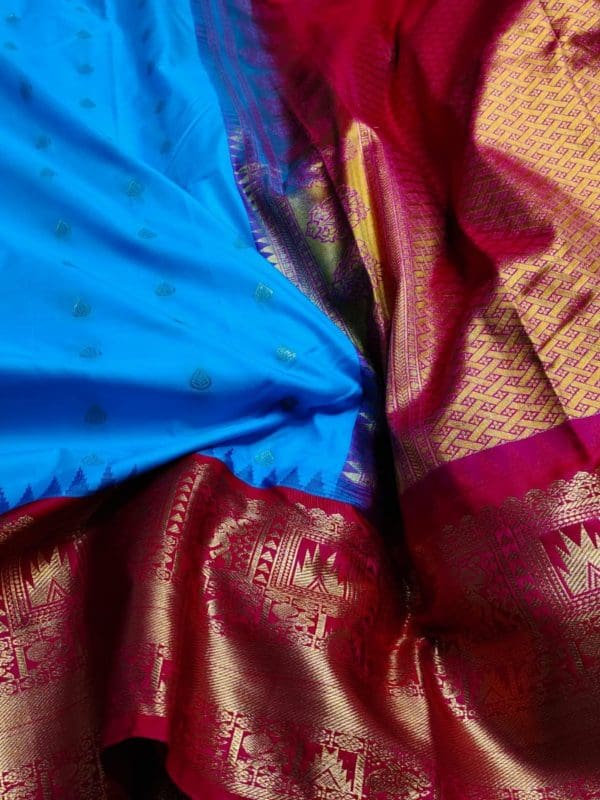 50% gadwal silk saree