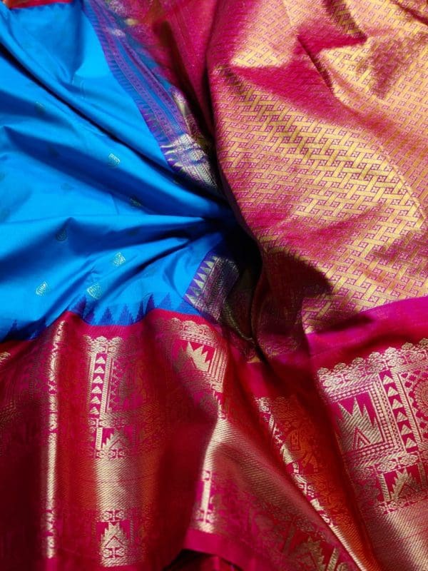50% gadwal silk saree
