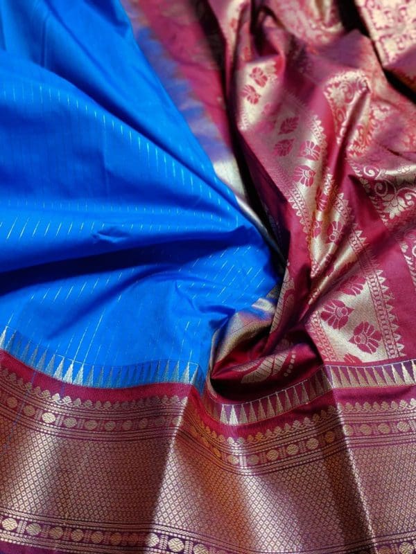 50% gadwal silk saree