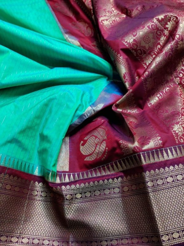 50% gadwal silk saree