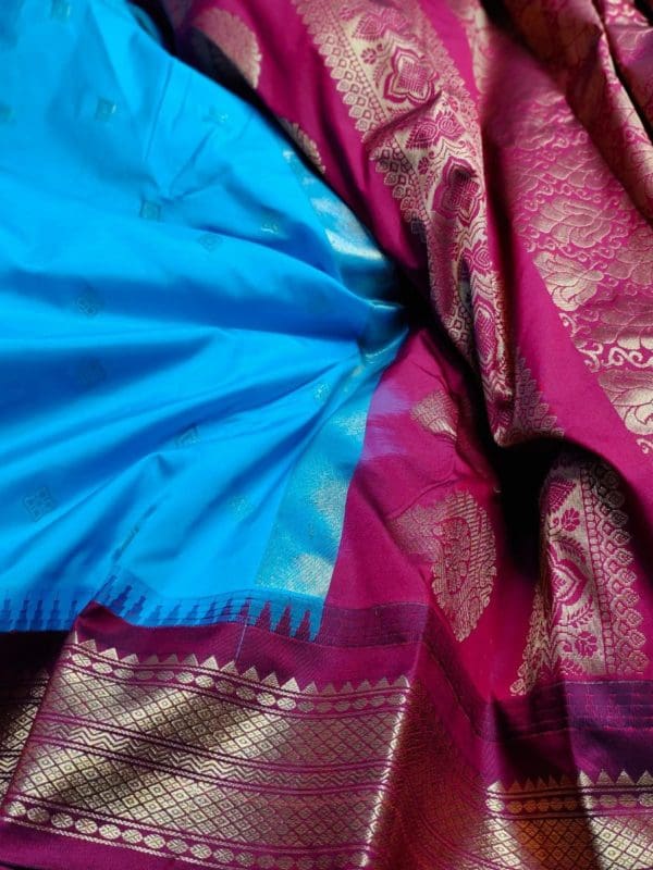 50% gadwal silk saree