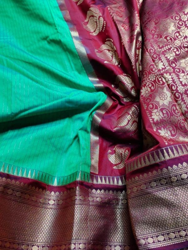 50% gadwal silk saree