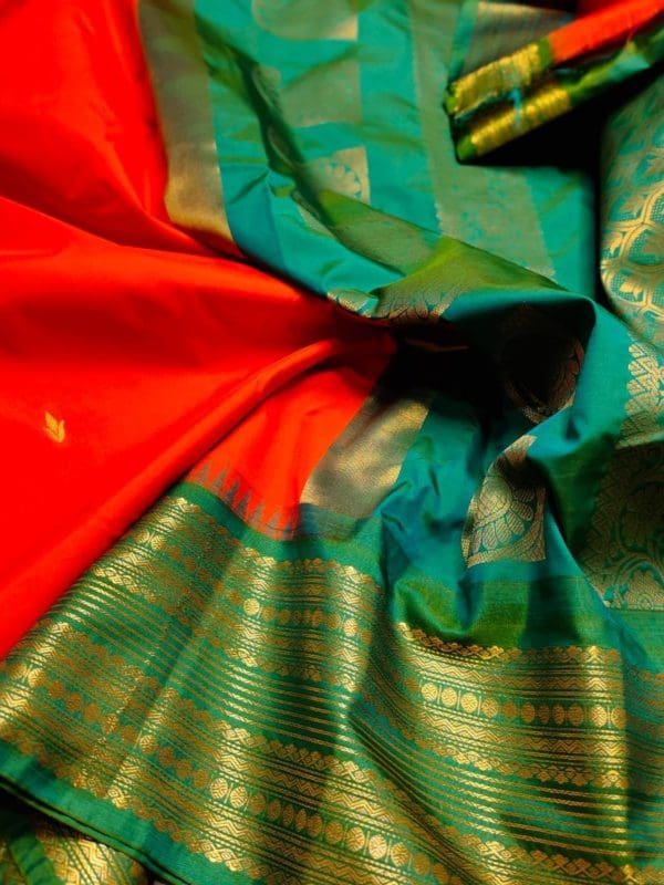 50% gadwal silk saree
