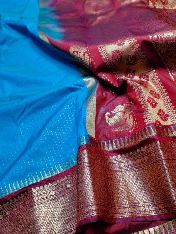 50% gadwal silk saree