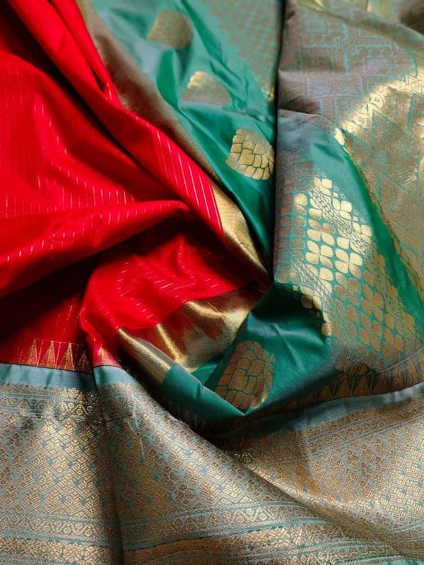 50% gadwal silk saree