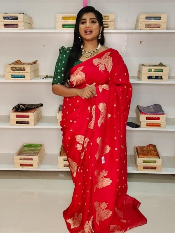Banarasi soft silk sarees