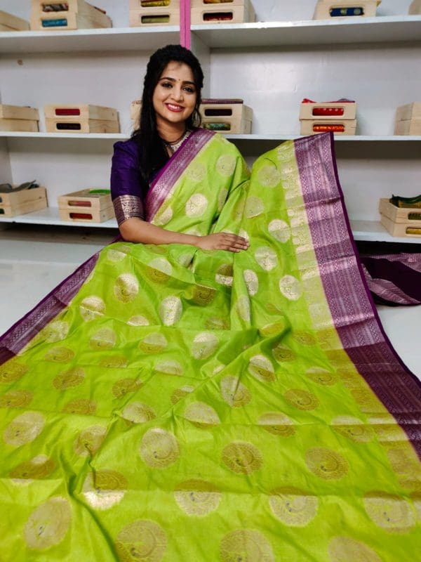 Soft banarasi silk sarees
