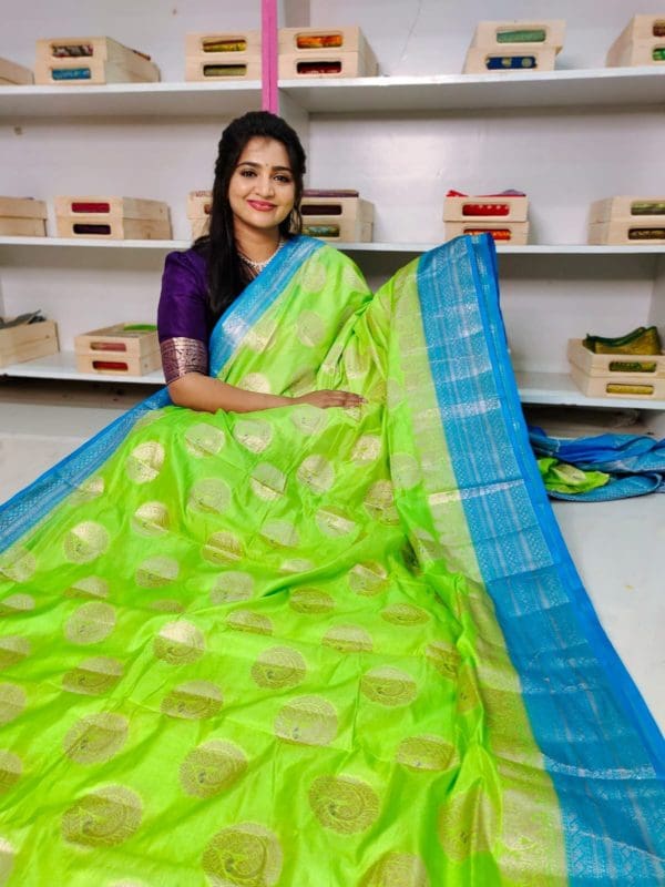 Soft banarasi silk sarees