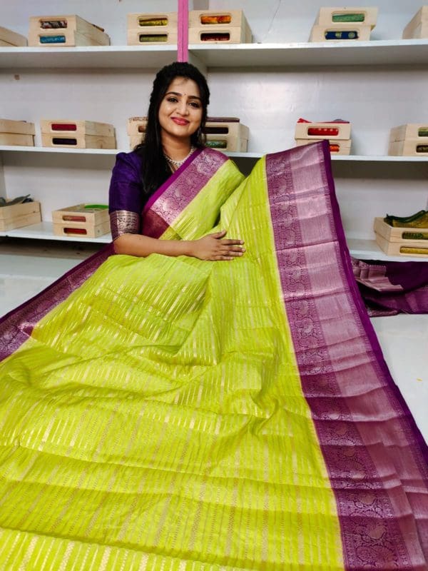 Soft banarasi silk sarees