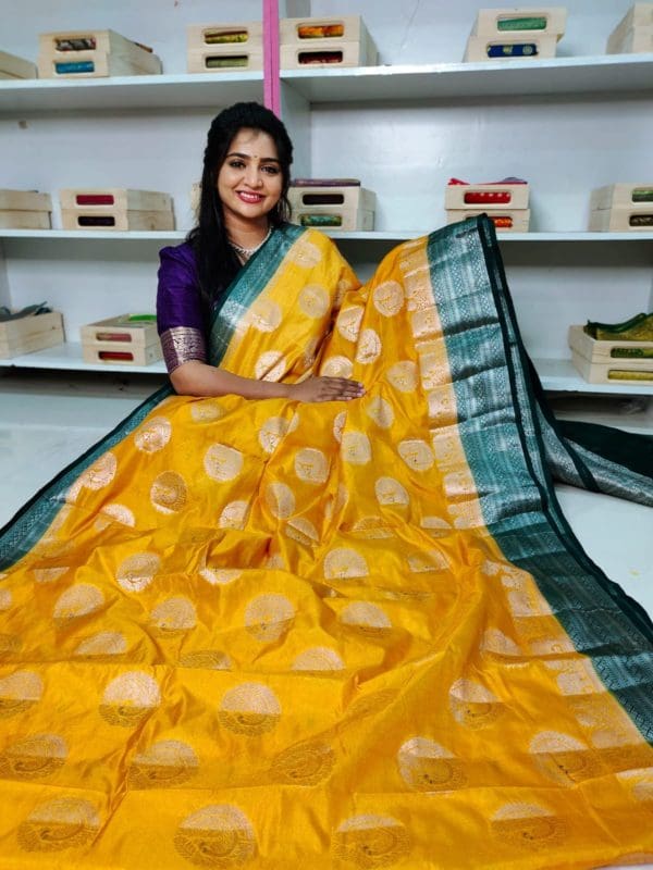 Soft banarasi silk sarees
