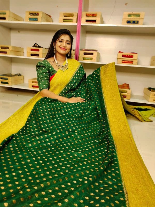 Kaddy Georgette saree