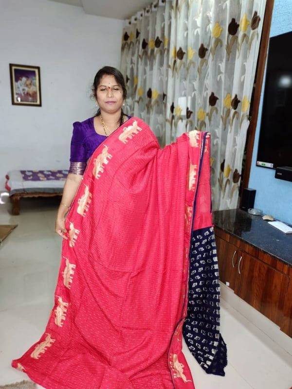 Banarasi rawmango silk sarees