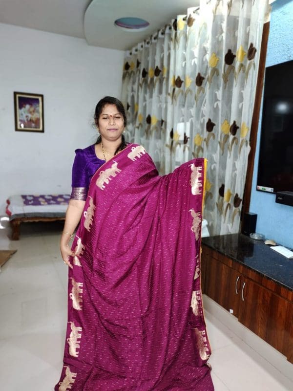 Banarasi rawmango silk sarees