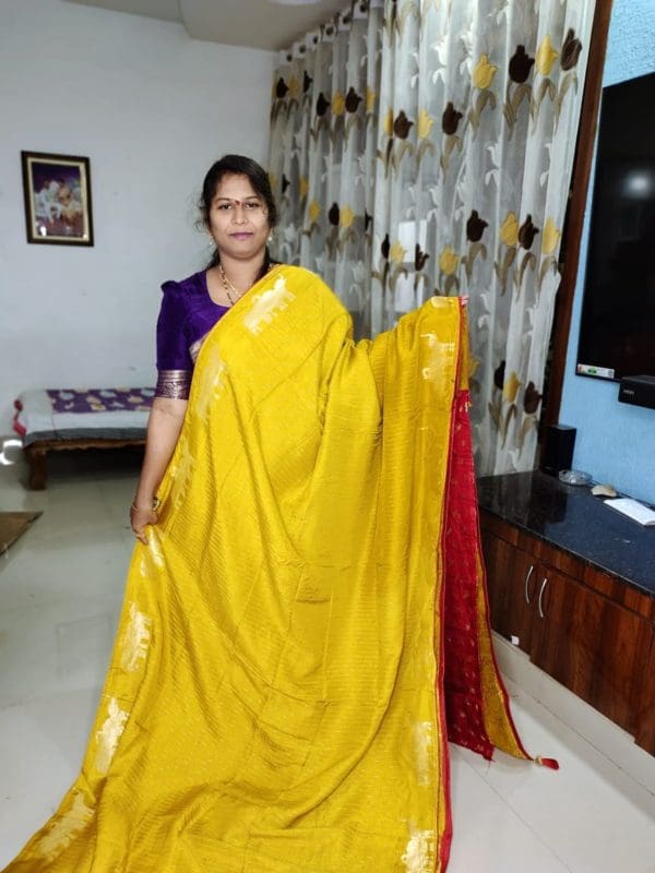 Banarasi rawmango silk sarees
