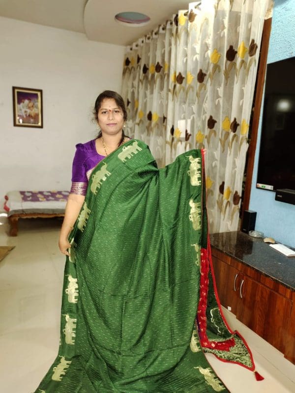 Banarasi rawmango silk sarees