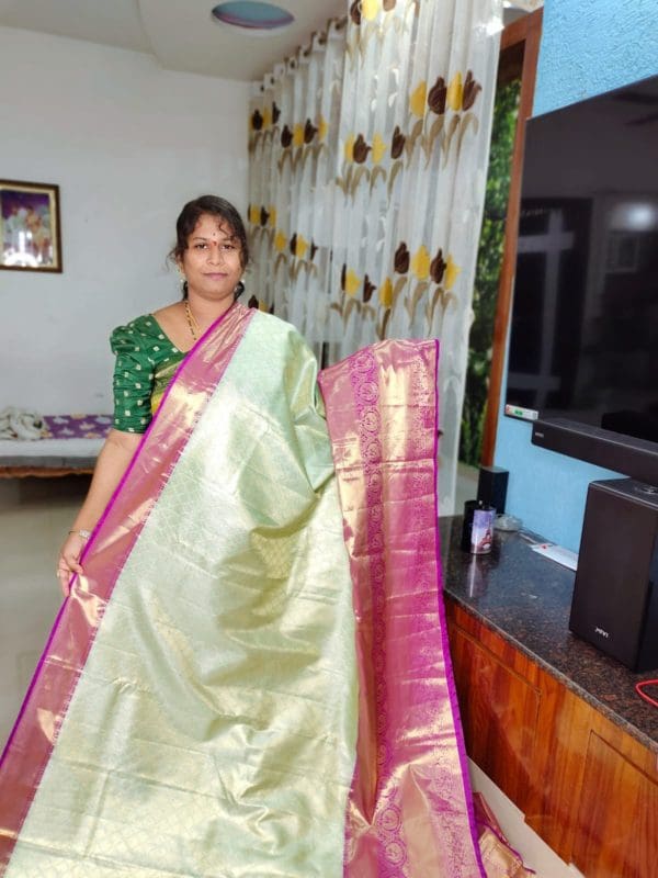Premium kanchi silk saree