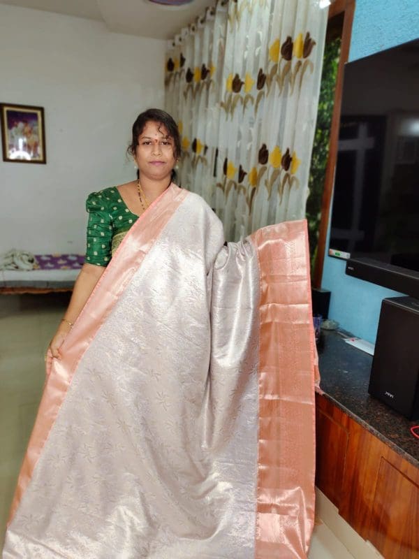 Premium kanchi silk saree