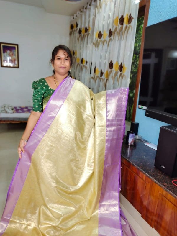 Premium kanchi silk saree