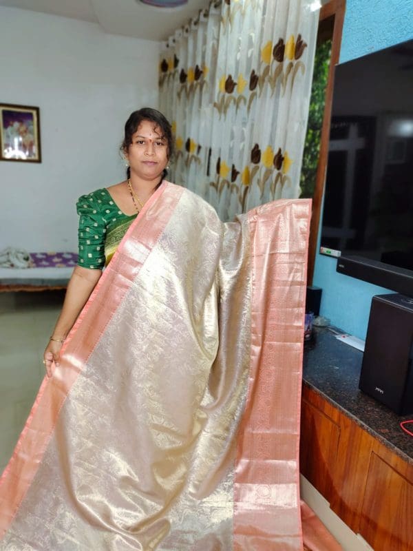 Premium kanchi silk saree