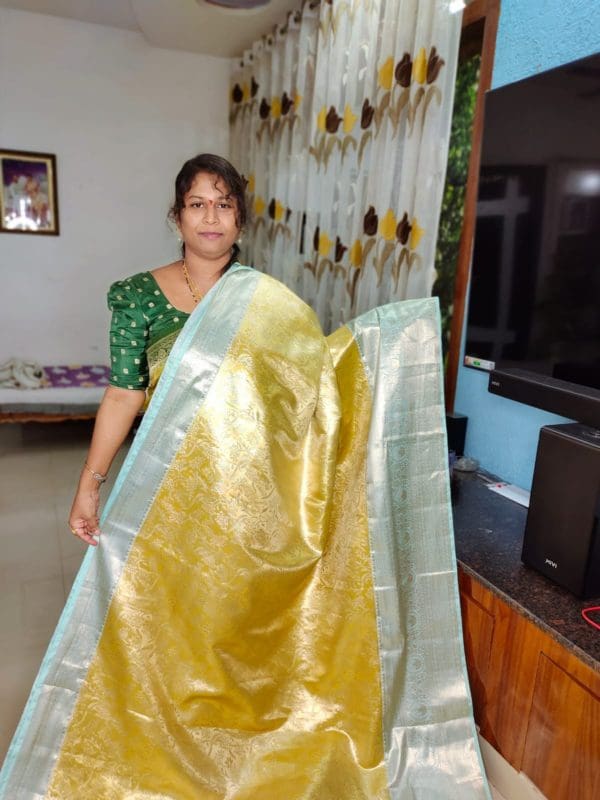 Premium kanchi silk saree