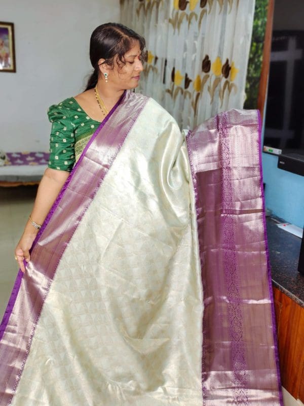 Premium kanchi silk saree