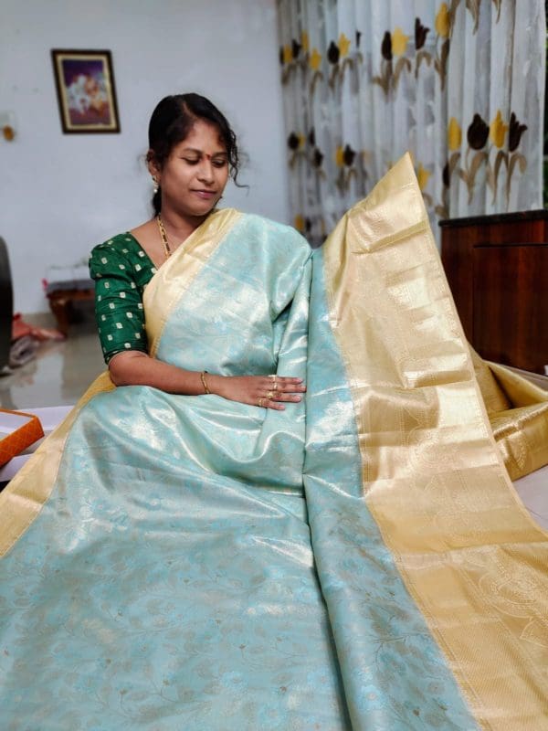 Premium kanchi silk saree