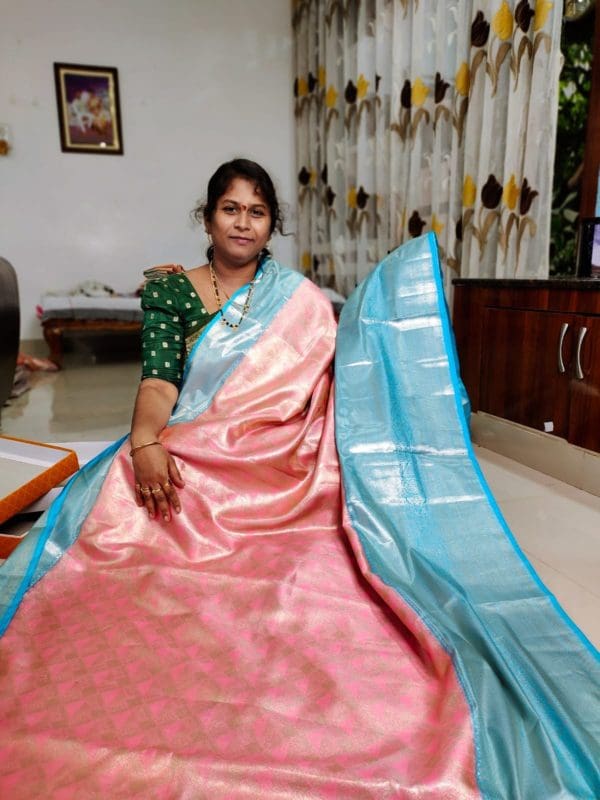 Premium kanchi silk saree